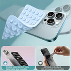 Silicone Double-Sided Suction Phone Grip Detachable Mount - Image 4
