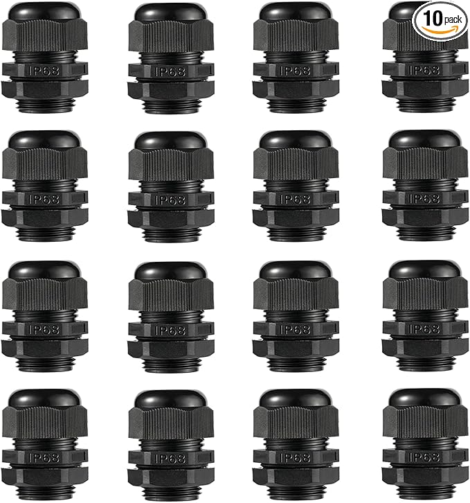PENGLIN Cable Glands 3/4" NPT Nylon Cable Connector, Strain Relief Cord by PENGLIN