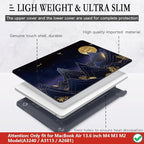 CISSOOK Compatible with MacBook Air 13.6 inch Case 2022 2024 2025 Release Model - Image 4