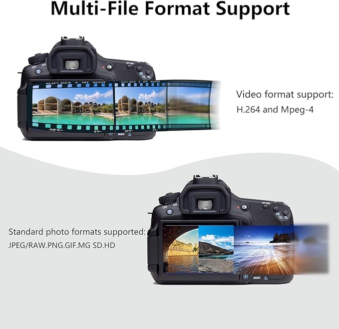 USB C SD Card Reader for iPhone 15 16, Dual Card Slots Micro SD Card Reader USB - Image 5