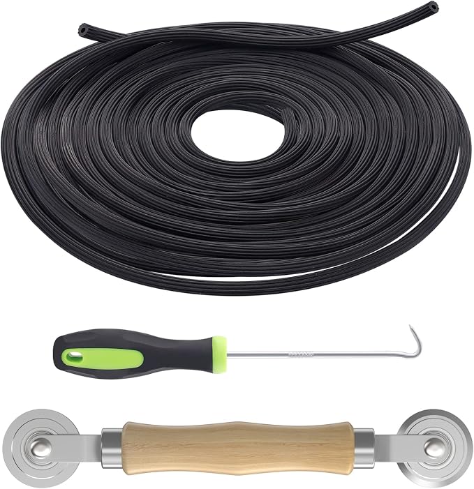 Screen Repair Kit - 3 in 1 Screen Tools Including Screen Roller Screen Spline by MEWTOGO