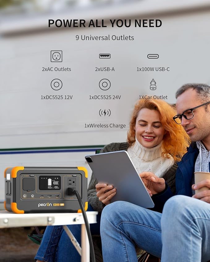 PECRON E300LFP 288Wh Solar Generator - Image 4
