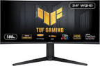 ASUS TUF Gaming 34” 1440P 1500R Curved Monitor by ASUS