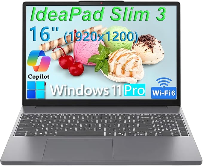 Lenovo Laptop Computer for Home Student Business, IdeaPad Slim 3, Intel by LENOVO