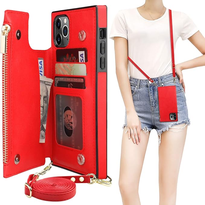 Bocasal Crossbody Wallet Case for iPhone 11 Pro Max by Bocasal