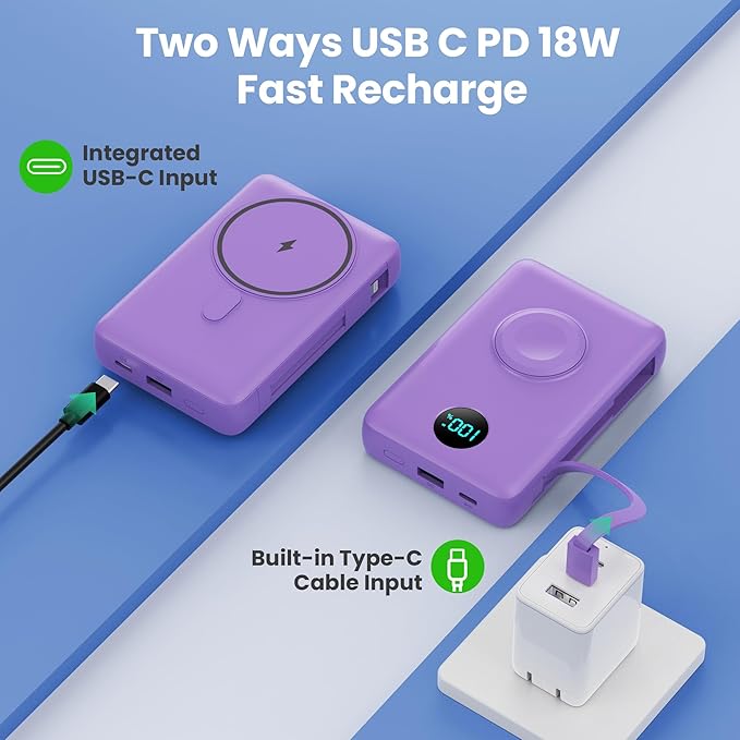 Magnetic Portable Charger 10800mAh - Image 7