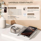 Magnetic Wireless Charger for iPhone: 3 in 1 Travel Charging Station for Apple - Image 2