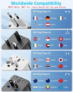 Universal Travel Adapter, International Travel Plug Adapter - Image 5