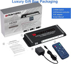 HDMI Switch 8K 4 Port – HDMI 2.1 48Gbps Auto-Switching, 8K@60Hz/4K@120Hz - Image 7