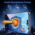 Uyiton Compatible with iPhone 16 Pro Max Screen Protector - Image 7