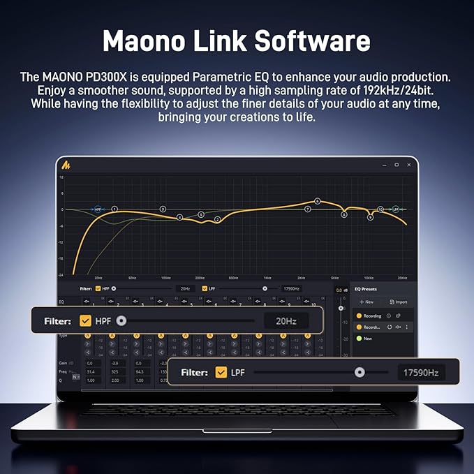 MAONO USB XLR Dynamic Microphone - Image 4