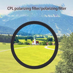 52mm Clip-On Cpl Phone Camera Lens Filter Kit, Circular Polarizer Polarizing - Image 5