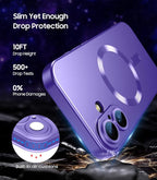 Magnetic for iPhone 16 Case Slim Soft Silicone Bumper Shockproof Metallic - Image 5