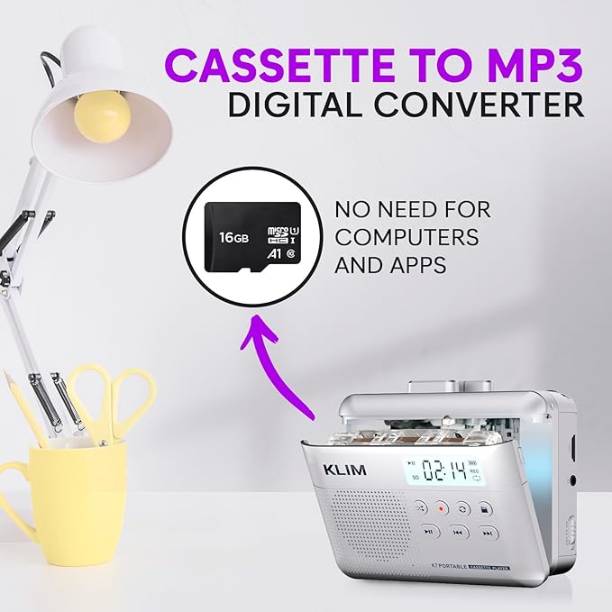 KLIM K7 Cassette Tape Player - Image 3