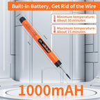 Rechargeable Soldering iron Kit, 1000mah USB Wireless Electric Soldering - Image 6