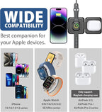 3 in 1 Apple Charging Station for iPhone Airpods iWatch - Image 2
