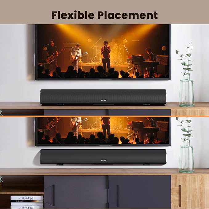 BESTISAN 100 Watt 40 Inch TV Sound Bar, Home Theater System Wired and Wireless - Image 5