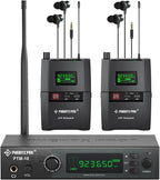 Phenyx Pro Wireless in Ear Monitor System, True Stereo UHF IEM, in Ear Monitors by PhenyxPro