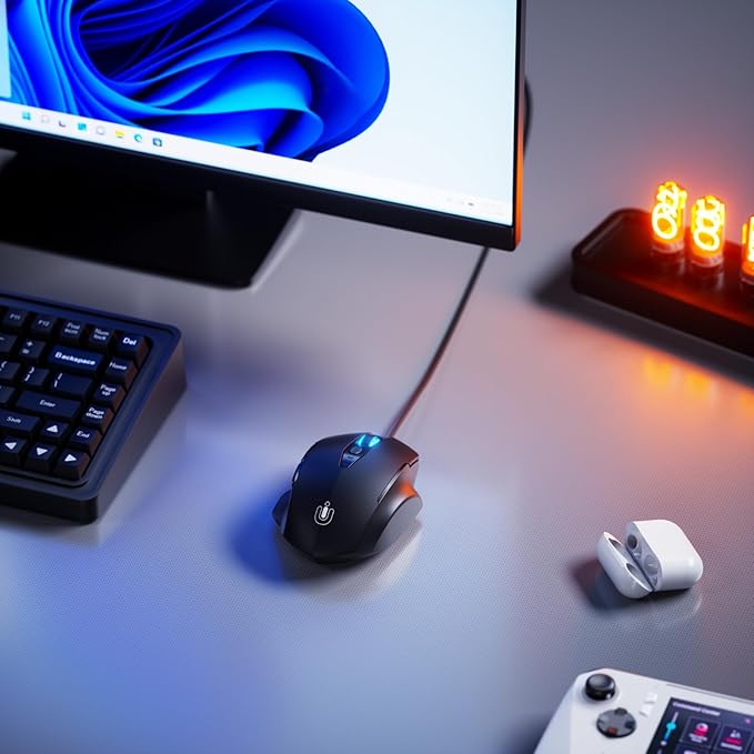 Wired Mouse, USB Mouse Wired - Image 6