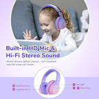 EarFun K4 Kids Bluetooth Headphones, Wireless Headphones - Image 4