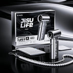 JISULIFE Portable Handheld Fan Life9, Turbo Power High Speed Air, 5 Gear Wind - Image 8