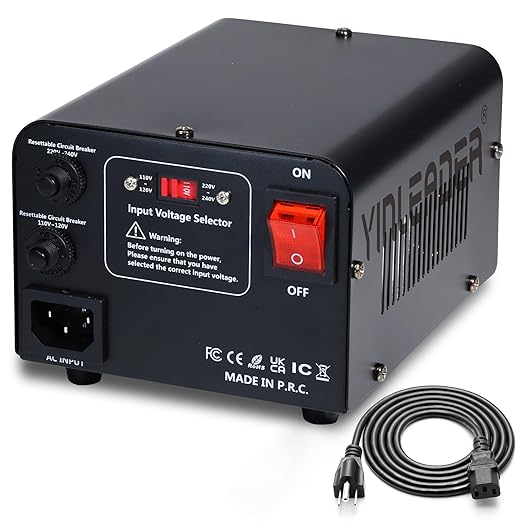 Yinleader 800W Voltage Converter Step Up 110V-120V to 220V-240V & Step Down - Image 2