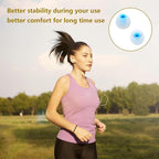 Silicone Replacement Earbud Tips Earbud Covers Ear Tips Fit - Image 6