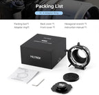 VILTROX PL-X Lens Adapter, Lens Converter Ring Camera Lens Mount Adapter Ring - Image 8