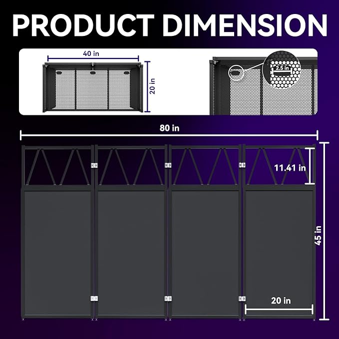 Portable DJ Booth, Foldable DJ Table Stand - Image 4