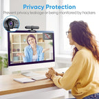 Full HD 1080P Webcam with Microphone, Auto-Light Balance, Rotatable Design - Image 7