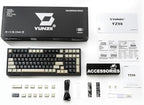 YUNZII YZ98 Gasket Mechanical Keyboard, 99 Key Hot Swappable BT5.0/2.4G/USB-C - Image 8