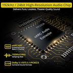 PROZOR eARC/ARC to Optical Audio Extractor, Enhanced eARC Audio Converter - Image 5