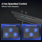 AIMIUZI Laptop Cooling Pad, Gaming Laptop Cooler - Image 5