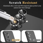 YWXTW Camera Lens Protector for Samsung Galaxy S24 / S23 / S23 Plus, 9H - Image 3
