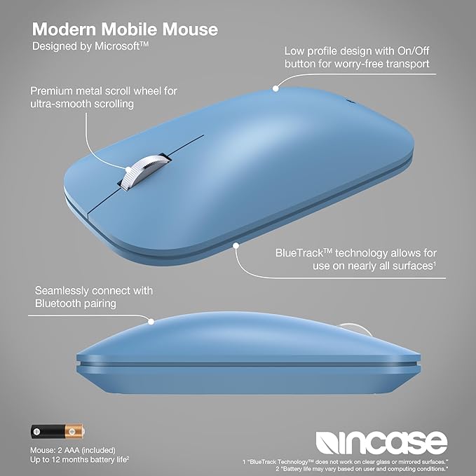 Incase Modern Mobile Mouse – Designed by Microsoft – Lightweight, Precision - Image 2