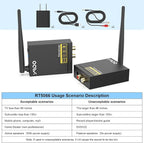 YMOO 2.4Ghz Wireless Audio Transmitter Receiver, 192kHz/24bit HiFi Audio - Image 9