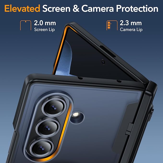 Oneagle Magnetic for Samsung Galaxy Z Fold 7 Case Built in Screen Protector - Image 7