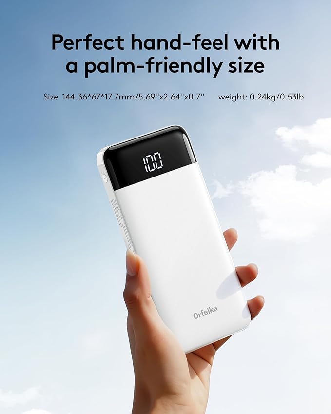 Portable Phone Charger, 10000mAh Portable Charger Power Bank - Image 5
