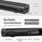 Sound Bars for TV with Subwoofer 2.1 CH 120W Soundbar for TV, for PC, Surround - Image 6