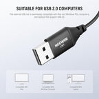 NEEWER USB A Lapel Microphone, Plug & Play Mini Omnidirectional Clip On - Image 3