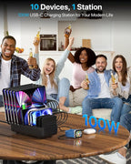 SooPii USB Charging Station, 100W Fast Charging Station - Image 2