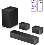 ULTIMEA 5.1 Sound Bar for Smart TV, Virtual Surround Sound System for TV by ULTIMEA