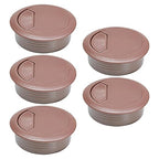 5 Pcs Desk Grommet 2-1/16" / 53 mm, Desk Cord Hole Cover, Cable Grommet ABS by EASYEAH