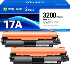 17A High Yield Toner Cartridge by KingKJInkToner