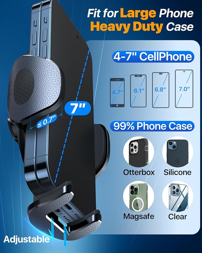 HTU 【Military-Grade Suction】 2025 Cell Phone Holder - Image 8