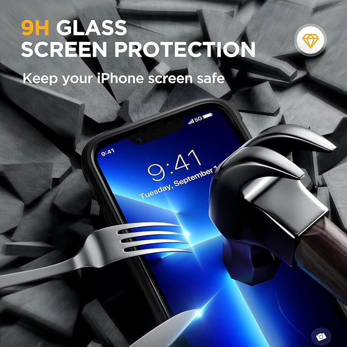 Miracase Magnetic for iPhone 13 Pro Max Case 6.7 inch, Upgrade Full-Body Clear - Image 5