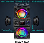 Bluetooth Speaker, 40W Portable Wireless Speaker - Image 2