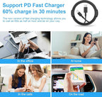 iPhone Fast Charger 3+3Pack 20W USB C Wall Charger - Image 6