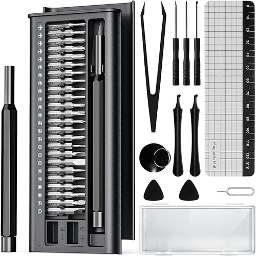 38-in-1 Precision Screwdriver Set, Mini Professional Magnetic Pads Tiny Repair by Unknown