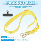 PATIKIL Universal Cell Phone Lanyard, Adjustable Crossbody Phone Strap - Image 2